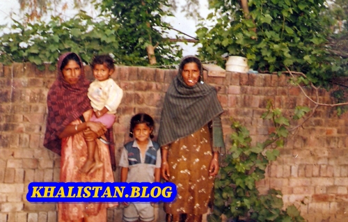 Bibi Harjinder Kaur Khanpur, Kaka Yaadwinder Singh Khanpur, Bachi Rajbir Kaur Khanpur and Bibi Darshan Kaur Khanpur